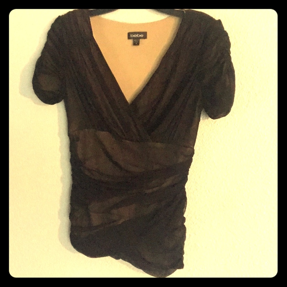 Bebe Size: Medium mesh top